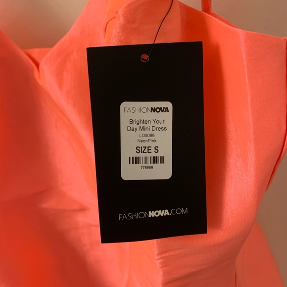 Hot Pink Mini Dress!!! - Picture 3 of 6